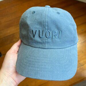 Vuori Baseball Hat - Blue - 100% cotton - NWT